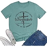 BLACKMYTH Graphic T-Shirts for Women Faith Shirts for Women