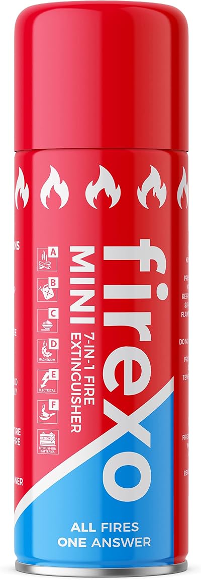 Firexo Mini Multipurpose Fire Extinguisher All Fires 1 Year Warranty