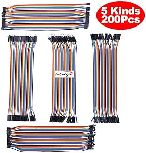 Kit 200 Cavi Jumper Per Arduino | Maschio/Maschio, Femmina/Femmina | Lunghezza 20 Cm - Foto 6