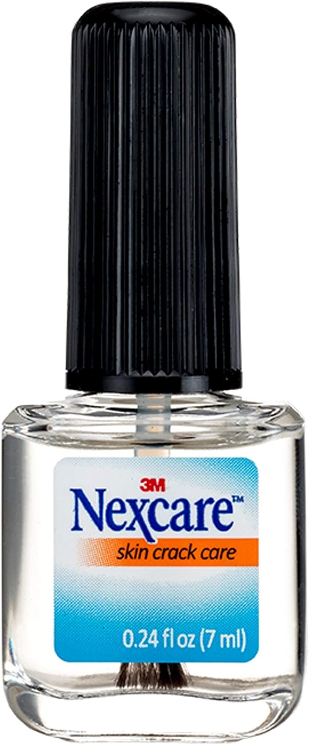 Nexcare Skin Crack Care, Liquid Bandage, Great for Use on Fingers, Hands and Feet, No Sting, Waterproof, 1 Bottle: Health & Personal Care