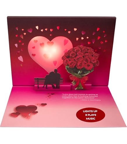 In Love Couple (Original) - WOW 3D Pop Up Greeting Card - Suitable