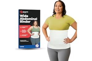 Abdominal Binder Post Surgery Tummy Tuck | Postpartum Belly Band Wrap | Post C Section Belly Binder | Stomach Compression Her