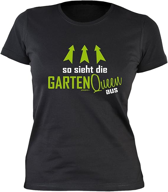 Gärtner Sprüche Damen TShirt Damenshirt Gärtnerin So Sieht die