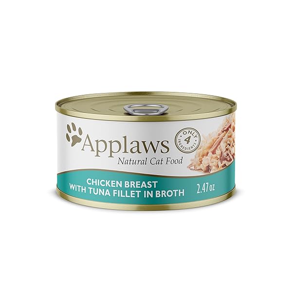 APPLAWS, LIMITED INGREDIENT CHICKEN AND TUNA IN BROTH...
