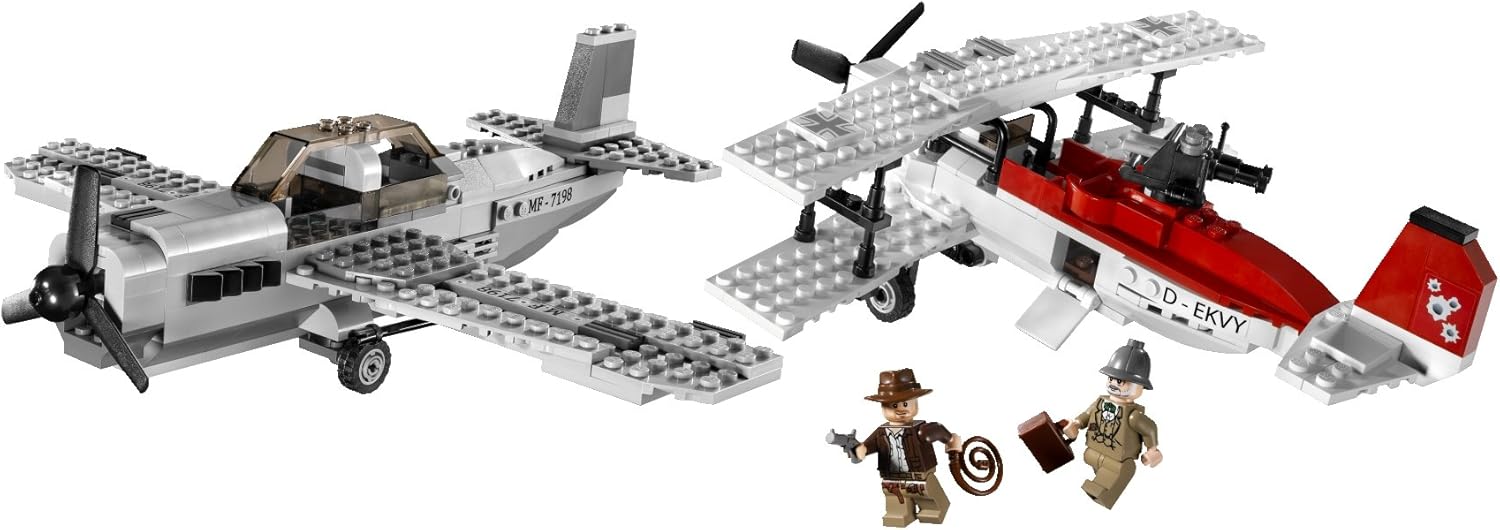 lego indiana jones plane set