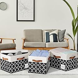 GhvyenntteS Large Storage Bins with Lids