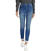 LookbookStore Fleece Lined Jeans for Women High Waisted Skinny Sherpa Jeans Winter Jeggings Warm Denim Pants Trousers