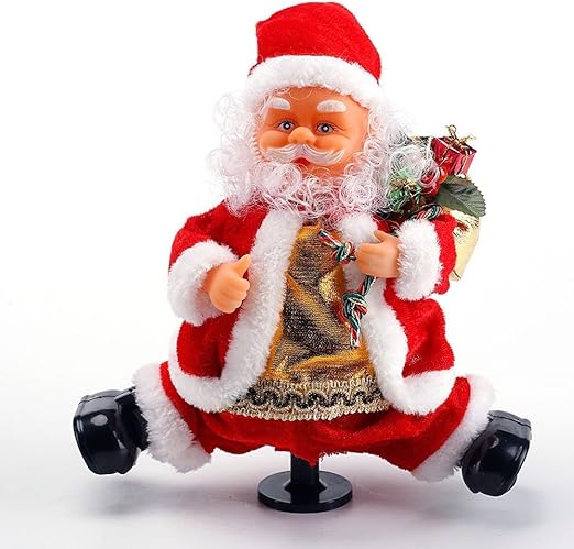 Amazon Com Dancing Santa Claus Does The Splits Animated