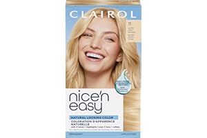 Clairol Nice'n Easy Permanent Hair Dye, 11 Ultra Light Blonde Hair Color, Pack of 1 - Packaging May Vary