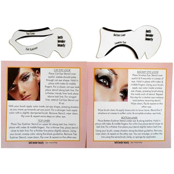 قوالب رسم العين آيلاينر وآيشادو 4 In 1 Eyeliner And Eyeshadow Stencil Kit اشتري اون لاين بأفضل الاسعار في السعودية سوق كوم الان اصبحت امازون السعودية