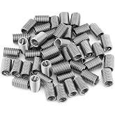 50pcs M6 x 1.0 x 3D Stainless Steel Coiled Wire Helical Screw Thread Inserts Helicoil Wire Thread Inserts, SS304