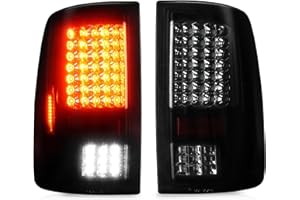 Tail Light for Dodge Ram 1500 2009-2010, Ram 2500 & 3500 2010, Ram 1500 & 2500 & 3500 2011-2018 Ram 1500 Classic 2019 [only f