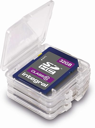 Integral 4x SD SDHC SDXC Memory Card Cases INSDQUADBOX Secure Digital Storage