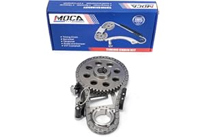 MOCA AUTOPARTS MOCA Timing Chain with Tensioner Cam Sprocket Kit 1991-2003 for Dodge Dakota 3.9L & 1994-1996 for Dodge Ram 1500 3.9L & 1999 for Dodge Durango 3.9L Vin Code "X"