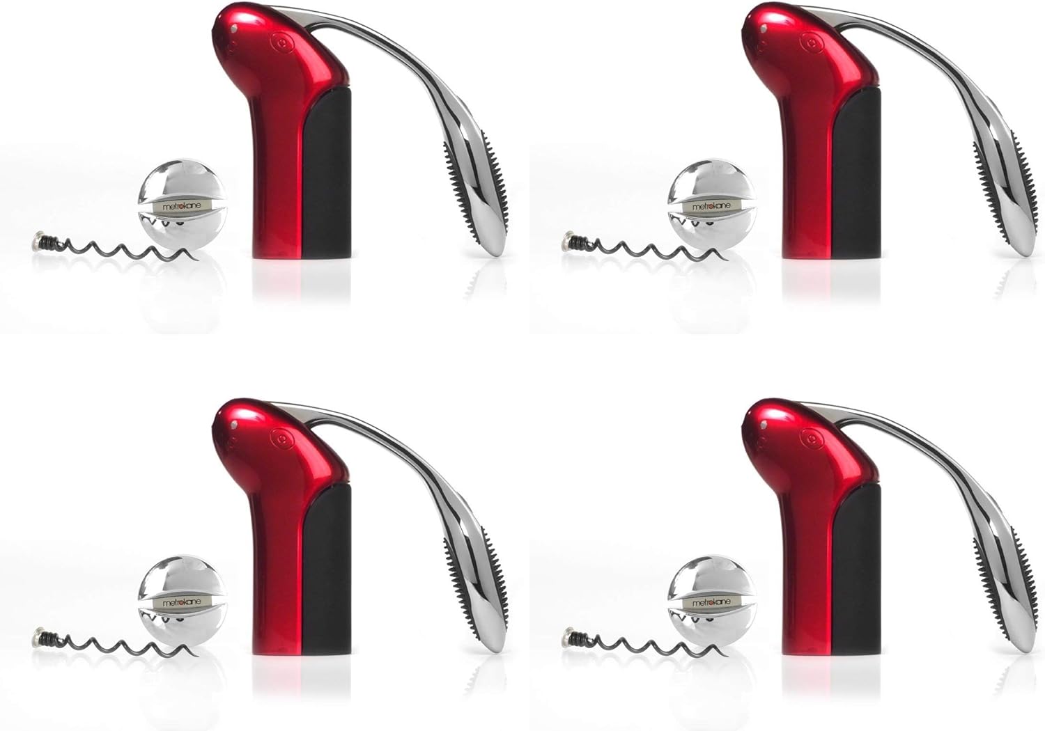 Rabbit Original Vertical Lever Corkscrew Wine Opener with Foil Cutter