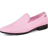 UUBARIS Mens Dress Loafers Tuxedo Suit Slip on Shoes