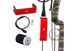 FENJANER Archery Tubing 3/16 Peep Sight, Bow String Separator Tool, Bowstring Serving Thread for Compound Bow Hunting and Shooting