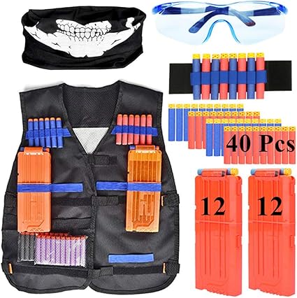 chalecos para pistolas nerf