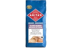 Anita’s Organic Mill - Organic 60/40 Baker’s Blend Flour, 2kg, Made in Canada