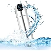 New Portable Massager, Silicone Skin Friendly for Massage Body Relaxation (Silver)