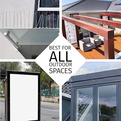 Juman634 Bird Spikes Produit Anti Oiseaux écologique En