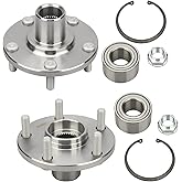 (Pair) DRIVESTAR 518509 Wheel Hub & Bearing Front Left/Right for FWD 1995-04 for Toyota Avalon 3.0L/92-03 Camry 3.0L V6/98-03 Sienna/1999-03 Solara, 1992-03 for Lexus ES300/99-03 RX300，5-Lug