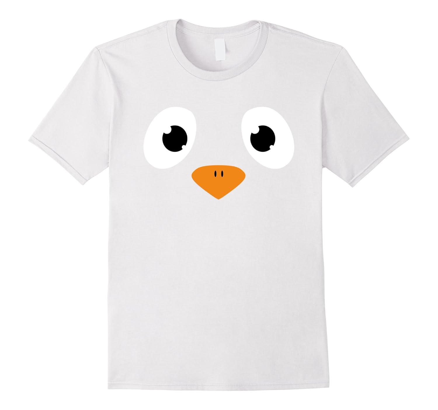 Chick Face T-Shirt Chicken Cute Funny Halloween Costume Gift-ANZ