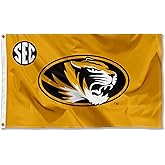 Missouri Tigers SEC Large Grommet Banner Flag