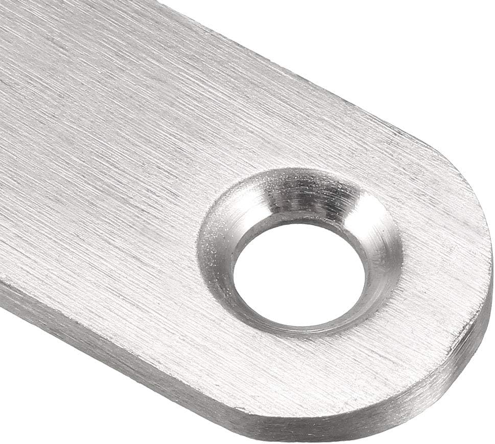 sourcing map 2 Sets Stainless Steel 360 Degree Rotating Door Pivot Hinge 100mm x 16mm, 100mm x 16mm,2 pcs - Image 5