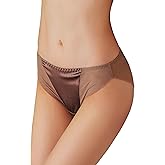 FEELITS Mulberry Silk Underwear, Sexy Breathable Bikini Silk Satin Panties for Women