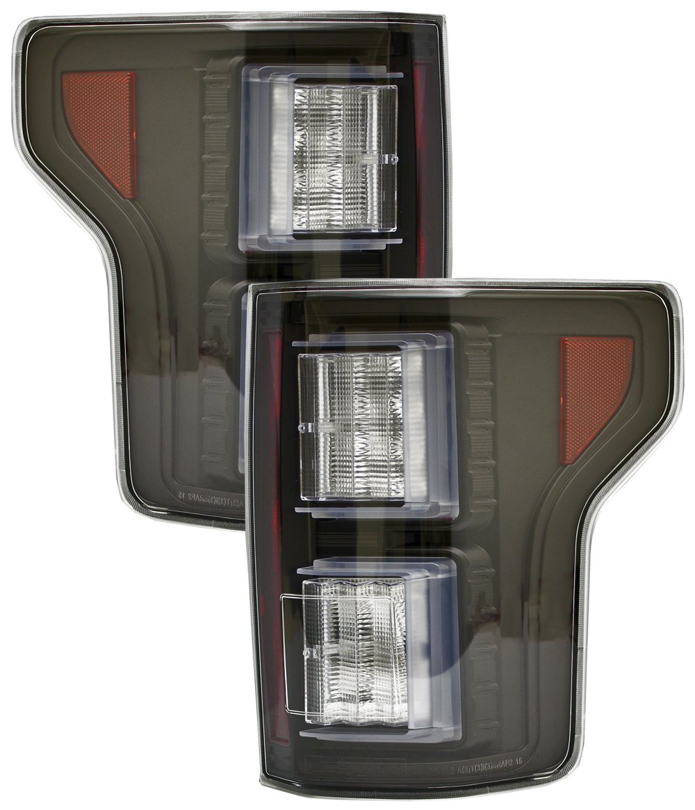 IPCW LEDT-569B2 Bermuda Black Tail Lights, 1 Pack: Amazon.co.uk: Car &  Motorbike