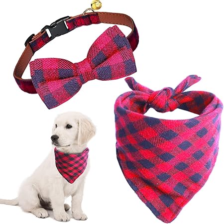 dog tartan bandana