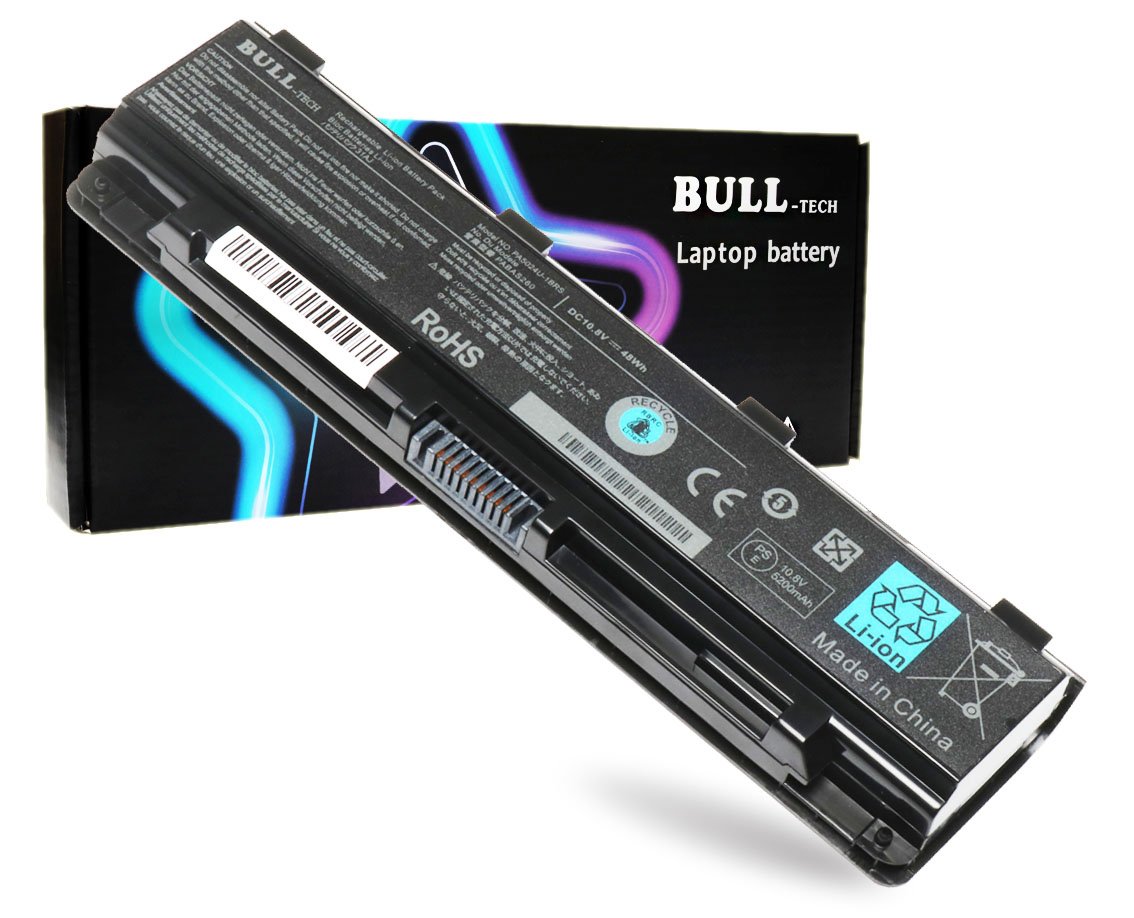 PA5024U-1BRS New Laptop Battery for Toshiba Satellite PA5026U-1BRS PA5025U-1BRS PA5027U-1BRS PPA5109U-1BRS PABAS259 PABAS260 PABAS262 PABAS263 PA5023U-1BRS by BULL-TECH