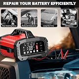 Husgw 25A Car Battery Charger 12V/24V Smart Auto with Temp Comp view 4