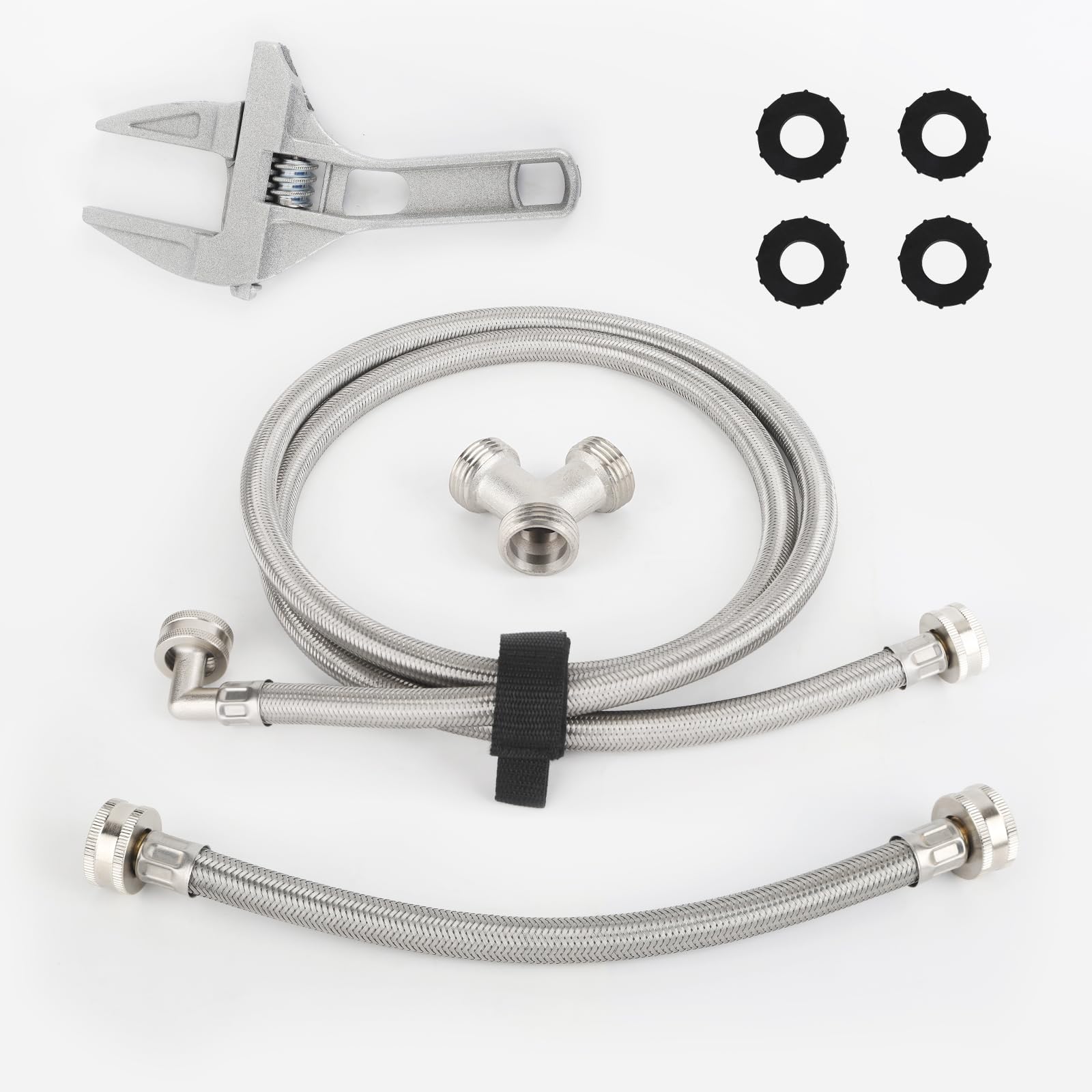 Mua Goseoil Steam Dryer Hose Kit 6 Feet Braided Stainless Steel Hoses