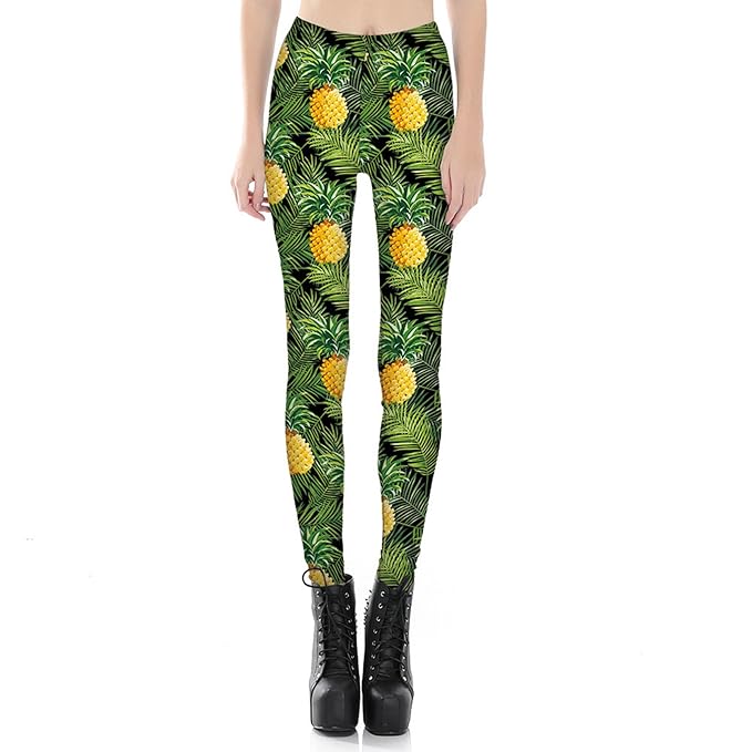 Jiayiqi Frauen Kreative Mode Gestaltung Leggins Warm Nahtlose Strumpfhose Für Den Winter MEHRWEG