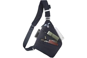 VADOO Personal Flex Bag, Anti-theft Crossbody Bag for Travel Sport Lightweight Sling Bag for Women and Men