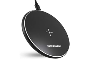 Etallic Swift Fast Wireless Charging Pad, Qi-Certified, 7.5W for Apple iPhone 13, 12, 11/Pro/Pro Max, X, XS, XS Max, XR, 8, 8