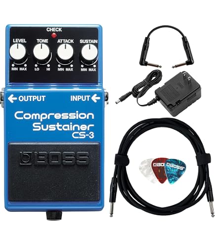 Amazon.com: Boss CS-3 Compressor/Sustainer Bundle with Gearlux
