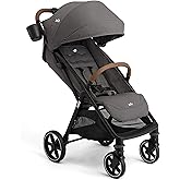 Joie Nutmeg Compact Stroller – Lightweight and Compact Stroller with One-Hand Fold (Thunder)