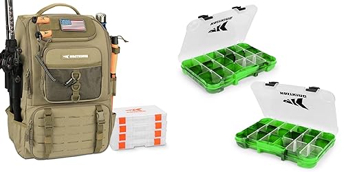 KastKing Karryall Fishing Tackle Backpack Bait Vault Camouflage Tackle Box  in Kuwait Whizz Tackle Storage Bags Wraps