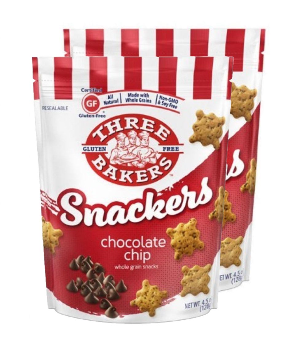 Three Bakers Gluten Free Snackers, Chocolate Chocolate Chip 4.5 oz 2