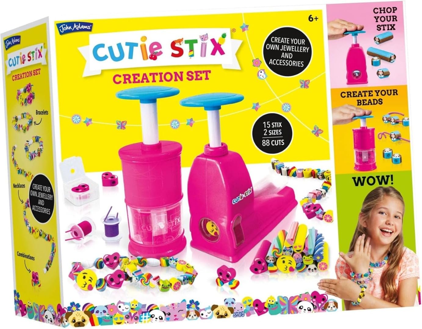 John Adams Cutie Stix Creation Station Make Your Own Jewellery Set