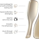 Tangle Teezer Ultimate Detangler Hairbrush Champagne Gold Chrome Finish view 5