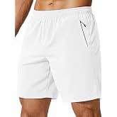 COOFANDY Mens Athletic Running Shorts 7"/ 9" Quick Dry Cool Mesh Gym Shorts | 2 Zippered Pockets, Lightweight Breathability, Elastic Waistband, Basketball Ready