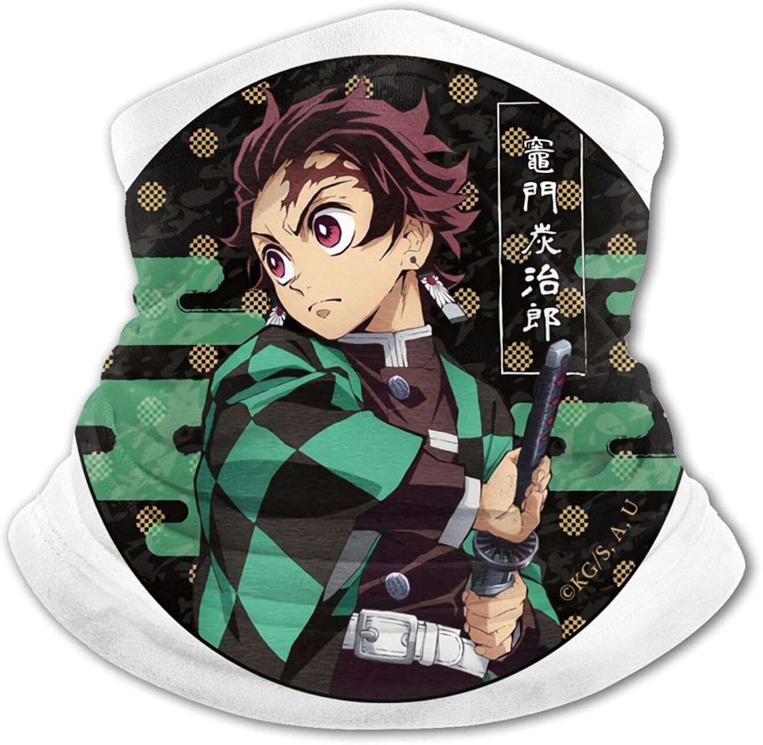 Demon Slayer Reusable Sunscreen Neck Leggings Demon Slayer Reusable Sunscreen Neck Leggings