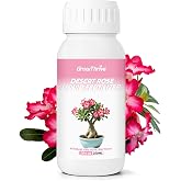 Desert Rose Liquid Fertilizer &ndash; Natural Probiotic Plant Food | Organic Micro-Nutrient, Promotes Blooming, Root Growth &amp; Leaf Health, Prevent Seedling Burn &amp; Over-Fertilization,10 oz
