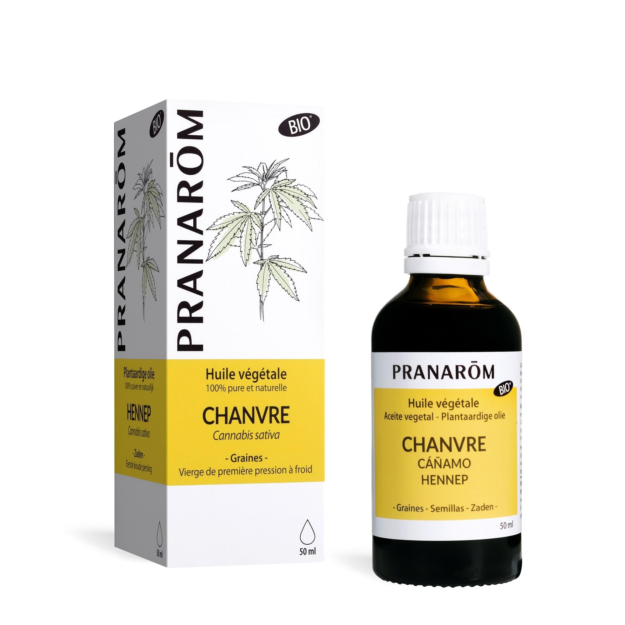Pranarôm Vegetable Oils Organic Hemp 50 ml