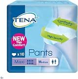 TENA Pants Maxi Medium 2500ml 10 Pack Incontinence Protection Multipack view 3