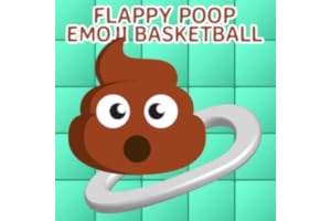 Flappy Poop Emoji Basketball - Dunk Poo Emoji Shot Into Toilet Hoops: Hit A Lot Sports Arcade